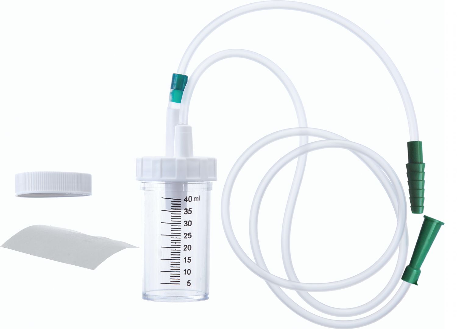 Mukus rnek Kab 40 ml, Aspirasyon Balant Hortumlu